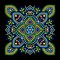 Paint by Numbers Kits – Modern Mandala Dot by Numbers Painting Kit for Adults & Kids, 14x14 Inch DIY Acrylic Art Craft with Textured Finish and Dotting Tools